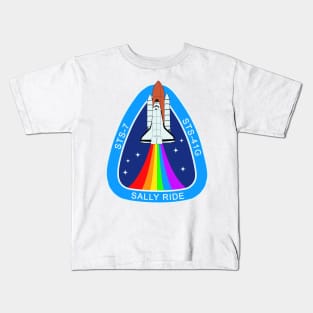 Sally Ride Mission Patch Kids T-Shirt